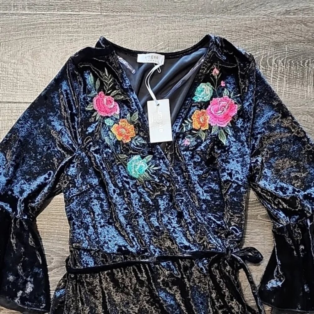 🌷 Umgee ruffled Salsa Dress 🌷 - Picture 2 of 4